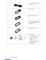 Preview for 6 page of Dell UltraSharp U3818DW User Manual