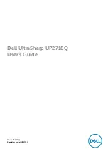 Dell UltraSharp UP2718Q User Manual preview