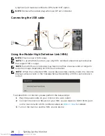 Предварительный просмотр 28 страницы Dell UltraSharp User Manual