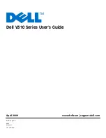 Dell V310 Series User Manual preview