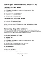 Preview for 22 page of Dell V313 User Manual