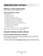 Preview for 22 page of Dell V515W User Manual