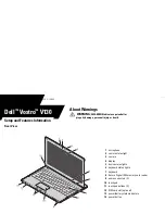 Preview for 1 page of Dell Vostro 130 Setup And Features Information