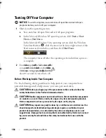 Preview for 164 page of Dell Vostro 1400 Owner'S Manual