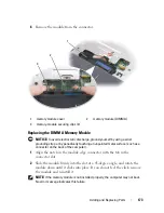 Preview for 173 page of Dell Vostro 1500 Owner'S Manual