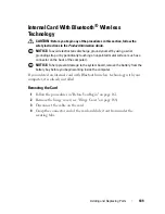 Preview for 189 page of Dell Vostro 1500 Owner'S Manual