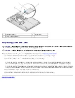 Предварительный просмотр 22 страницы Dell Vostro 1710 Service Manual