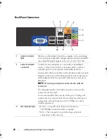 Preview for 20 page of Dell Vostro 200 Owner'S Manual