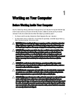 Предварительный просмотр 7 страницы Dell Vostro 260 Owner'S Manual