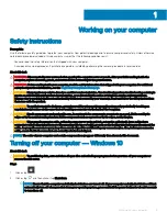 Preview for 5 page of Dell Vostro 3400 Service Manual