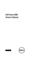 Preview for 1 page of Dell Vostro 3550 Owner'S Manual