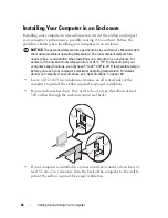 Preview for 22 page of Dell Vostro 400 Owner'S Manual