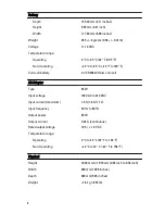 Preview for 6 page of Dell Vostro V130 Specifications