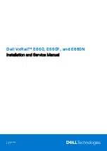 Preview for 1 page of Dell VxRail E660 Installation And Service Manual