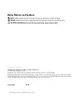 Preview for 4 page of Dell W1900 Product Information Manual