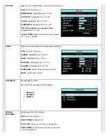 Preview for 59 page of Dell W2300 User Manual