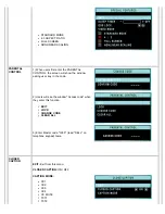 Preview for 60 page of Dell W2300 User Manual