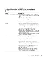 Preview for 37 page of Dell W2306C Owner'S Manual