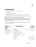 Preview for 41 page of Dell W2306C Owner'S Manual