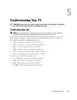 Предварительный просмотр 38 страницы Dell W2600 Owner'S Manual