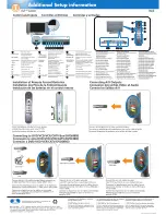 Preview for 2 page of Dell W3000 TV Setting-Up Manual