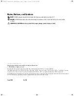 Preview for 2 page of Dell W3202MH Owner'S Manual