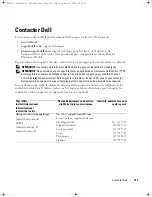 Preview for 111 page of Dell W3202MH Owner'S Manual