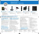 Preview for 2 page of Dell W3706C Setting Up