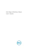 Preview for 1 page of Dell Wyse 1010 Zero User Manual