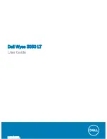 Dell Wyse 3030 LT User Manual preview