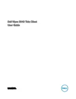 Preview for 1 page of Dell Wyse 3040 Thin Client User Manual