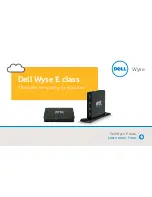Dell Wyse E01 Quick Manual preview