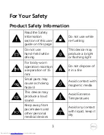 Предварительный просмотр 3 страницы Dell XCD35 User Manual