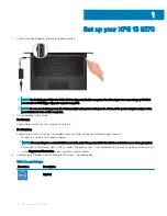 Preview for 4 page of Dell XPS 13 9370 Setup And Specifications