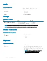 Preview for 14 page of Dell XPS 13 9370 Setup And Specifications