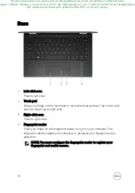 Preview for 10 page of Dell XPS 13 Convertible Setup And Speci?Cations