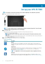 Предварительный просмотр 4 страницы Dell XPS 15 7590 Setup And Specifications