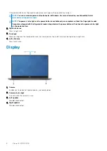 Предварительный просмотр 8 страницы Dell XPS 15 7590 Setup And Specifications