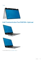 Предварительный просмотр 11 страницы Dell XPS 15 Setup And Specifications