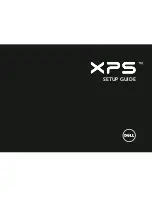 Preview for 1 page of Dell XPS 15z Setup Manual