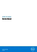 Preview for 1 page of Dell XPS 17 9720 Service Manual