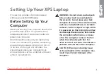 Preview for 9 page of Dell XPS 17 Setup Manual