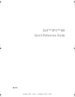 Dell XPS 430 Quick Reference Manual preview