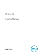 Preview for 1 page of Dell XPS 8900 Service Manual