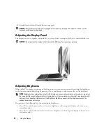 Предварительный просмотр 52 страницы Dell XPS M2010 Owner'S Manual