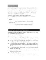 Preview for 3 page of DELLA 048-GM-48200 User Manual