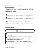 Preview for 4 page of Dellmeco DM 15/30 Instruction Manual