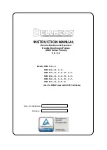 Предварительный просмотр 1 страницы Dellmeco DME 15 R Series Instruction Manual