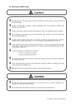 Предварительный просмотр 27 страницы Dellmeco DME 15 R Series Instruction Manual