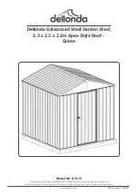 Предварительный просмотр 1 страницы dellonda DG115 Assembly